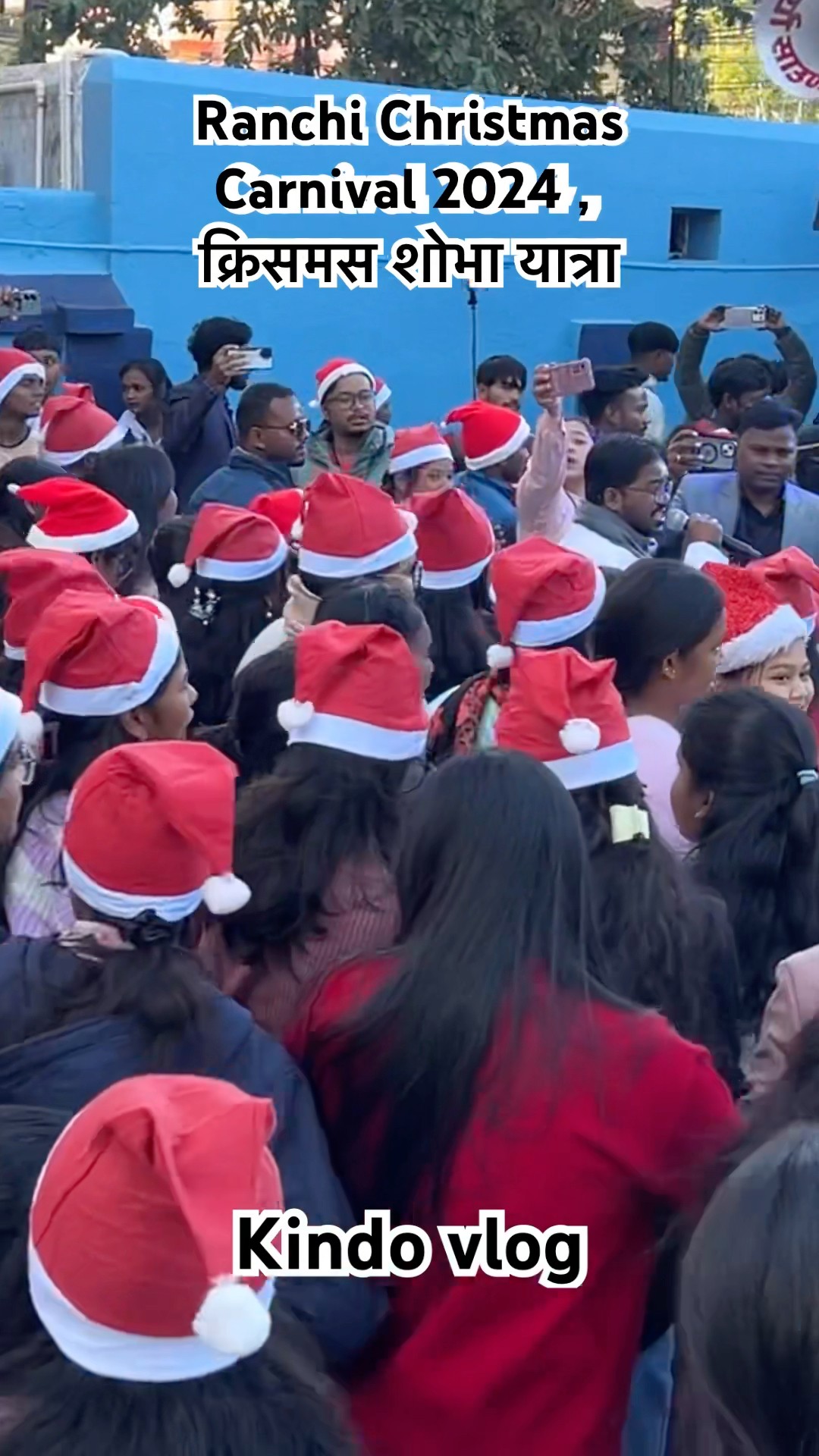 Ranchi Christmas Carnival 2024 , क्रिसमस शोभा यात्रा/video14